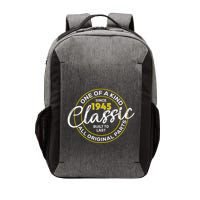One Of A Kind Since 1945 Classic 80th Birthday Vector Backpack