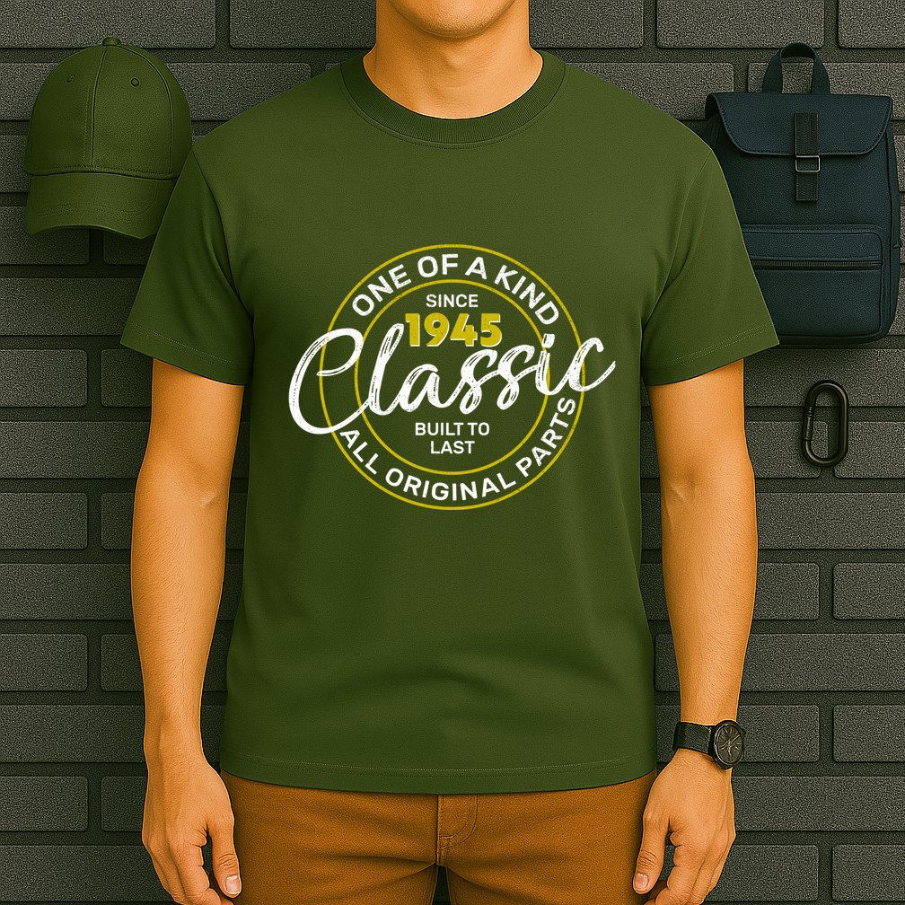 One Of A Kind Since 1945 Classic 80th Birthday T-Shirt