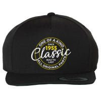 One Of A Kind Since 1955 Classic 70th Birthday Wool Snapback Cap