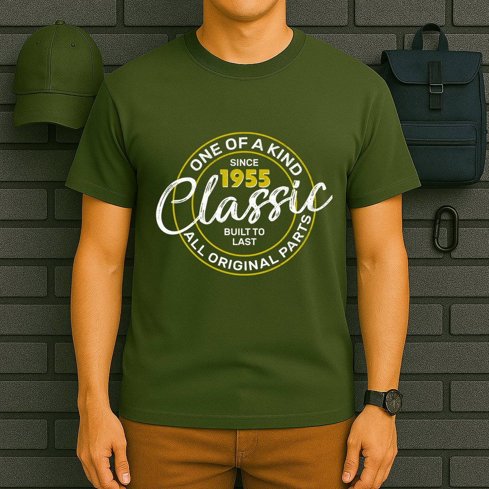 One Of A Kind Since 1955 Classic 70th Birthday T-Shirt