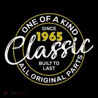 One Of A Kind Since 1965 Classic 60th Birthday City Backpack