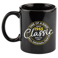 One Of A Kind Since 1965 Classic 60th Birthday 11oz C Handle Ceramic Mug