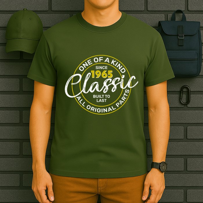 One Of A Kind Since 1965 Classic 60th Birthday T-Shirt