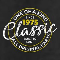 One Of A Kind Since 1975 Classic 50th Birthday Cool Comfort Performance Bucket Hat