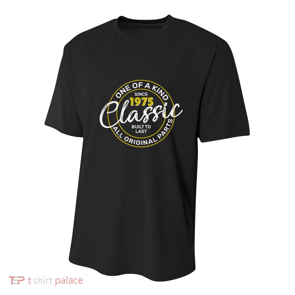 One Of A Kind Since 1975 Classic 50th Birthday Youth Performance Sprint T-Shirt