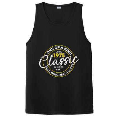 One Of A Kind Since 1975 Classic 50th Birthday PosiCharge Competitor Tank