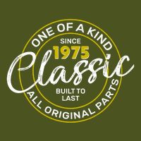 One Of A Kind Since 1975 Classic 50th Birthday Premium T-Shirt