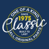 One Of A Kind Since 1975 Classic 50th Birthday Infant Baby Jersey Bodysuit