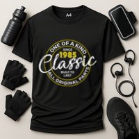 One Of A Kind Since 1985 Classic 40th Birthday Performance Shirt
