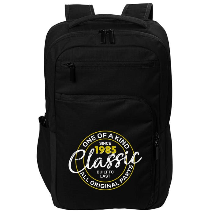 One Of A Kind Since 1985 Classic 40th Birthday Impact Tech Backpack