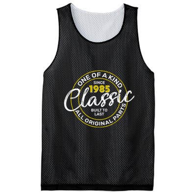 One Of A Kind Since 1985 Classic 40th Birthday Mesh Reversible Basketball Jersey Tank