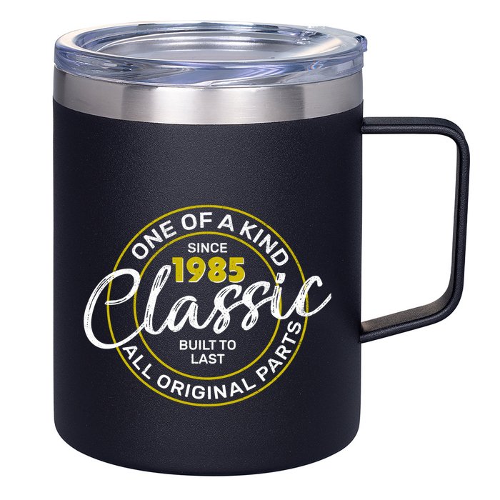 One Of A Kind Since 1985 Classic 40th Birthday 12oz Stainless Steel Coffee Mug