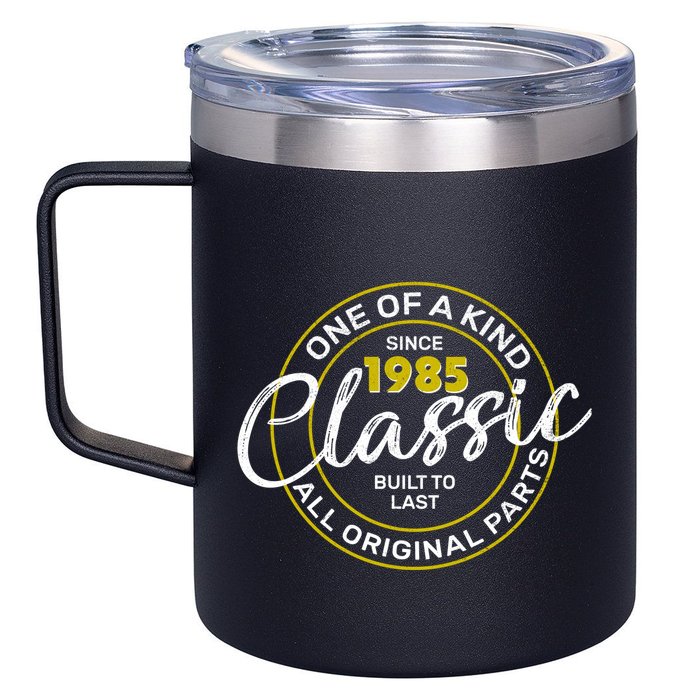 One Of A Kind Since 1985 Classic 40th Birthday 12oz Stainless Steel Coffee Mug