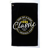 One Of A Kind Since 1985 Classic 40th Birthday Golf Towel