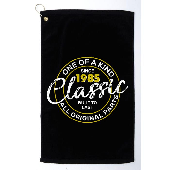 One Of A Kind Since 1985 Classic 40th Birthday Golf Towel