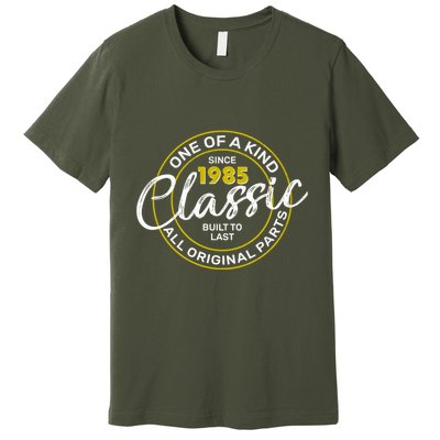 One Of A Kind Since 1985 Classic 40th Birthday Premium T-Shirt