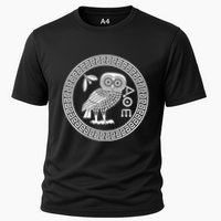 Owl Of Athena Ancient Greek Mythology Is AthenaS Owl Greece Cooling Performance Crew T-Shirt
