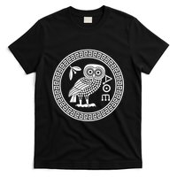 Owl Of Athena Ancient Greek Mythology Is AthenaS Owl Greece T-Shirt