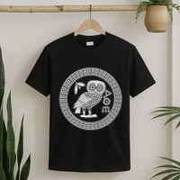 Owl Of Athena Ancient Greek Mythology Is AthenaS Owl Greece T-Shirt