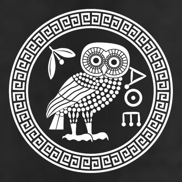 Owl Of Athena Ancient Greek Mythology Is AthenaS Owl Greece Adult Drive Performance Visor