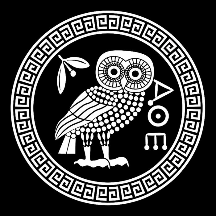Owl Of Athena Ancient Greek Mythology Is AthenaS Owl Greece 16 in Basic Backpack
