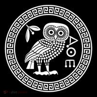 Owl Of Athena Ancient Greek Mythology Is AthenaS Owl Greece Poster