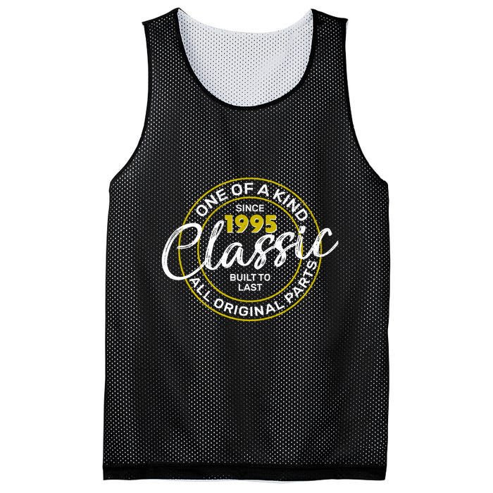 One Of A Kind Since 1995 Classic 30th Birthday Mesh Reversible Basketball Jersey Tank