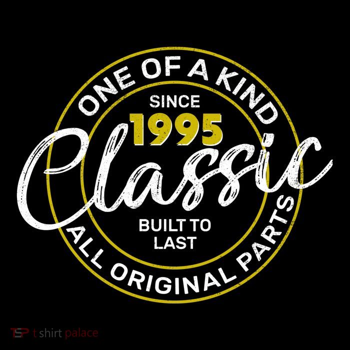 One Of A Kind Since 1995 Classic 30th Birthday Magnet