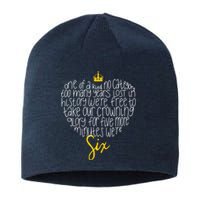 One Of A Kind No Category Six Queens Lettered Heart Sustainable Beanie