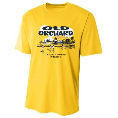 Old Orchard Beach Maine Performance Sprint T-Shirt