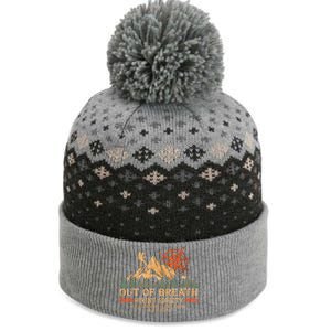 Out Of Breath Hiking Society The Baniff Cuffed Pom Beanie