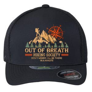 Out Of Breath Hiking Society Flexfit Unipanel Trucker Cap