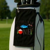Ofishally ONE Baby O Fish Ally ONE Golf Towel