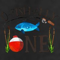 Ofishally ONE Baby O Fish Ally ONE Golf Towel