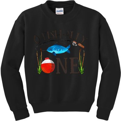 Ofishally ONE Baby O Fish Ally ONE Kids Sweatshirt