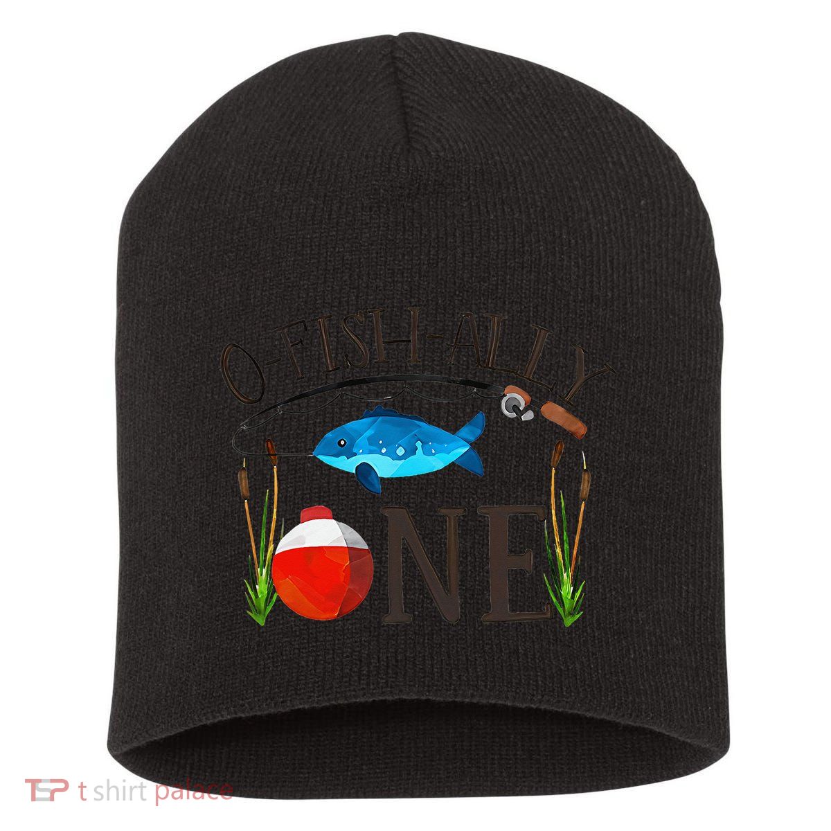 Ofishally ONE Baby O Fish Ally ONE Short Acrylic Beanie