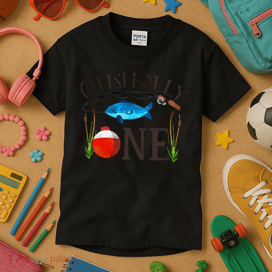 Ofishally ONE Baby O Fish Ally ONE Kids T-Shirt