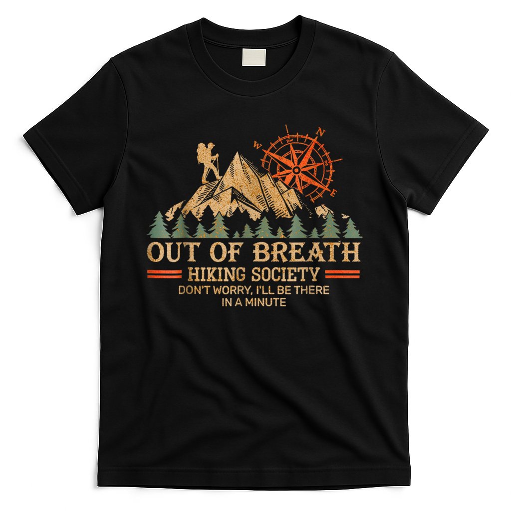 Out Of Breath Hiking Society T-Shirt