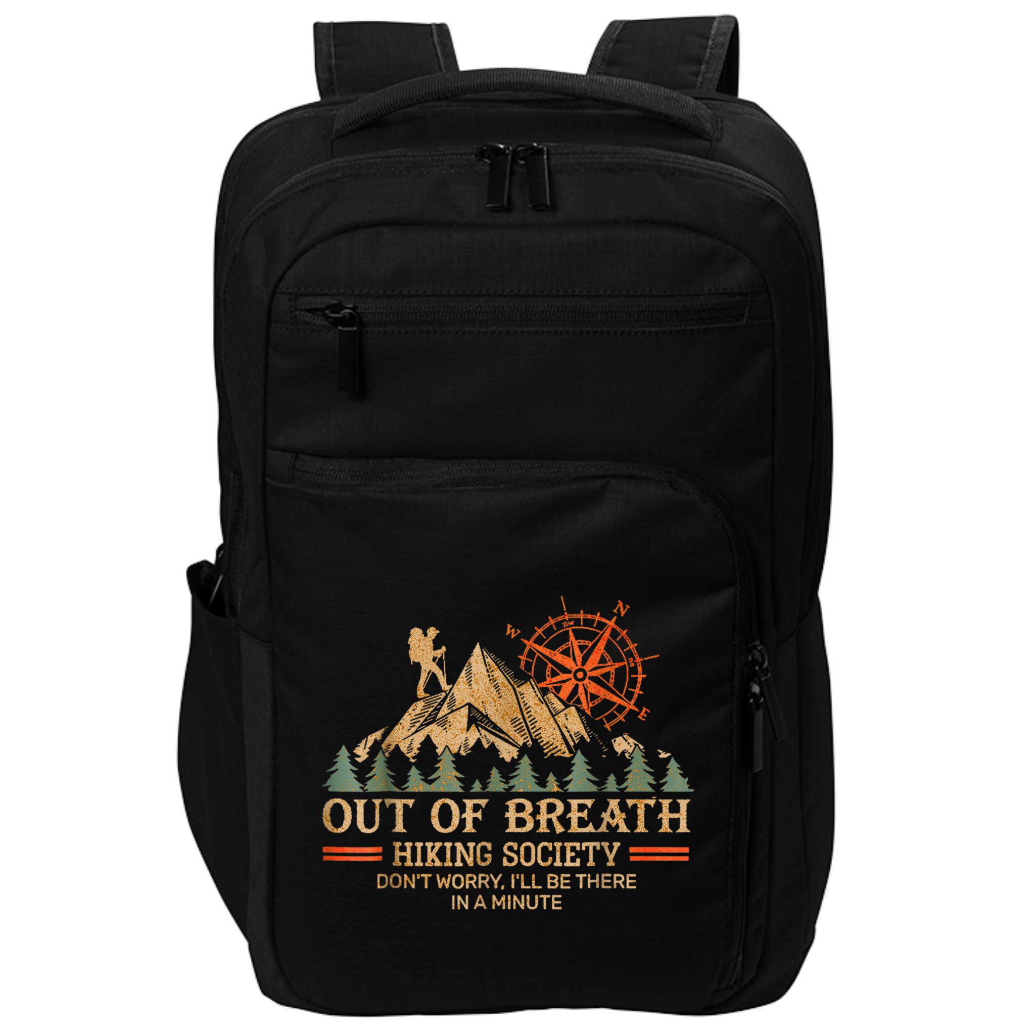 Out Of Breath Hiking Society Impact Tech Backpack