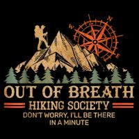 Out Of Breath Hiking Society Bag