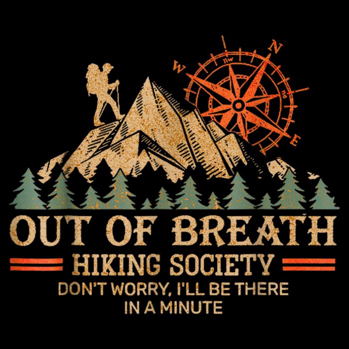 Out Of Breath Hiking Society Bag