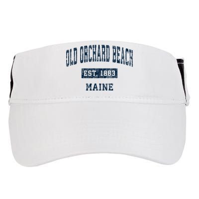Old Orchard Beach Maine Me Vintage Sports Adult Drive Performance Visor
