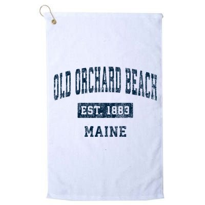 Old Orchard Beach Maine Me Vintage Sports Golf Towel
