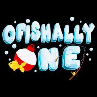 Ofishally One Birthday Outfit For Fish Lover Premium T-Shirt
