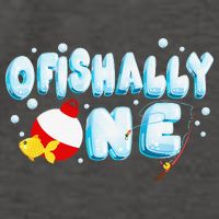 Ofishally One Birthday Outfit For Fish Lover Vector Backpack
