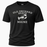 Old Orchard Beach Maine Lobster Cooling Performance Crew T-Shirt