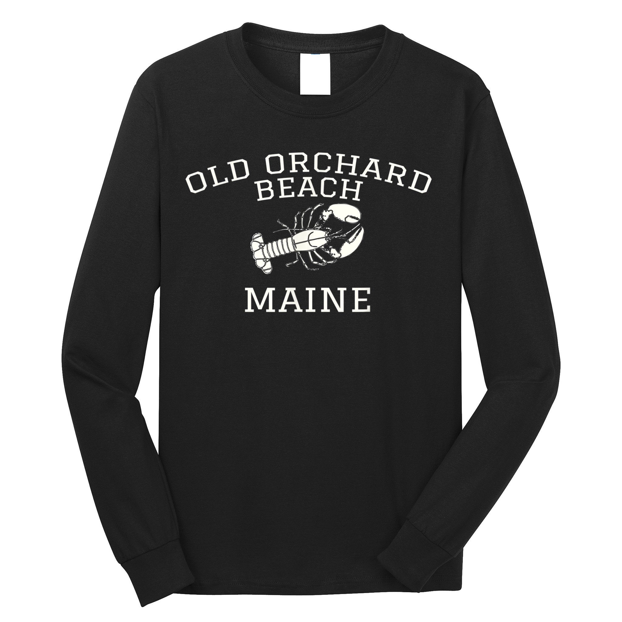 Old Orchard Beach Maine Lobster Long Sleeve Shirt