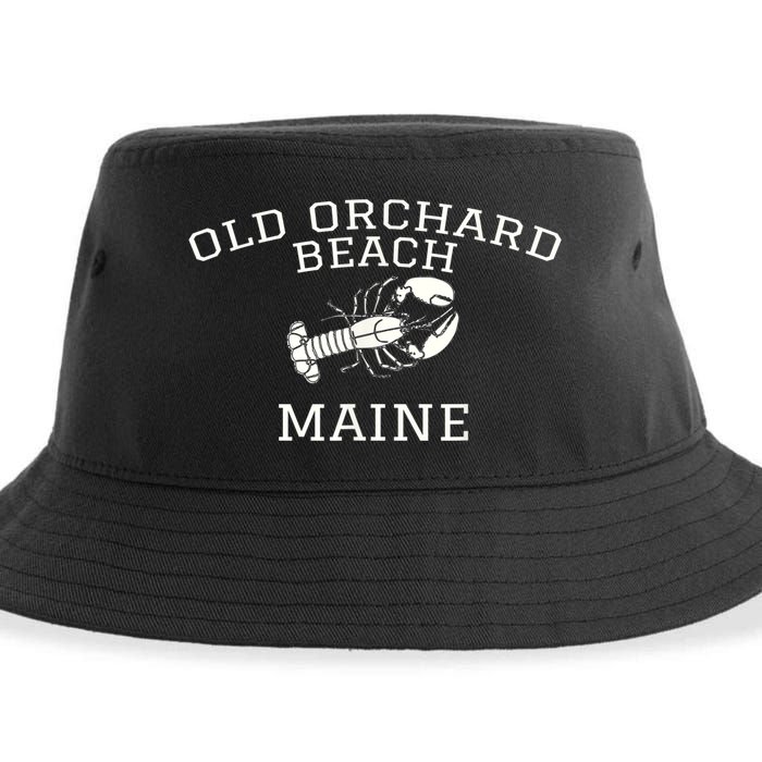 Old Orchard Beach Maine Lobster Sustainable Bucket Hat