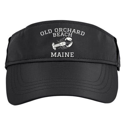 Old Orchard Beach Maine Lobster Adult Drive Performance Visor