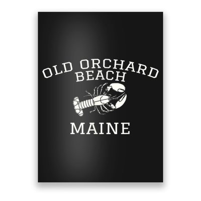 Old Orchard Beach Maine Lobster Poster